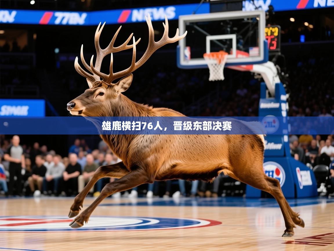 2025安博体育综合app客服雄鹿横扫76人，晋级东部决赛  第3张