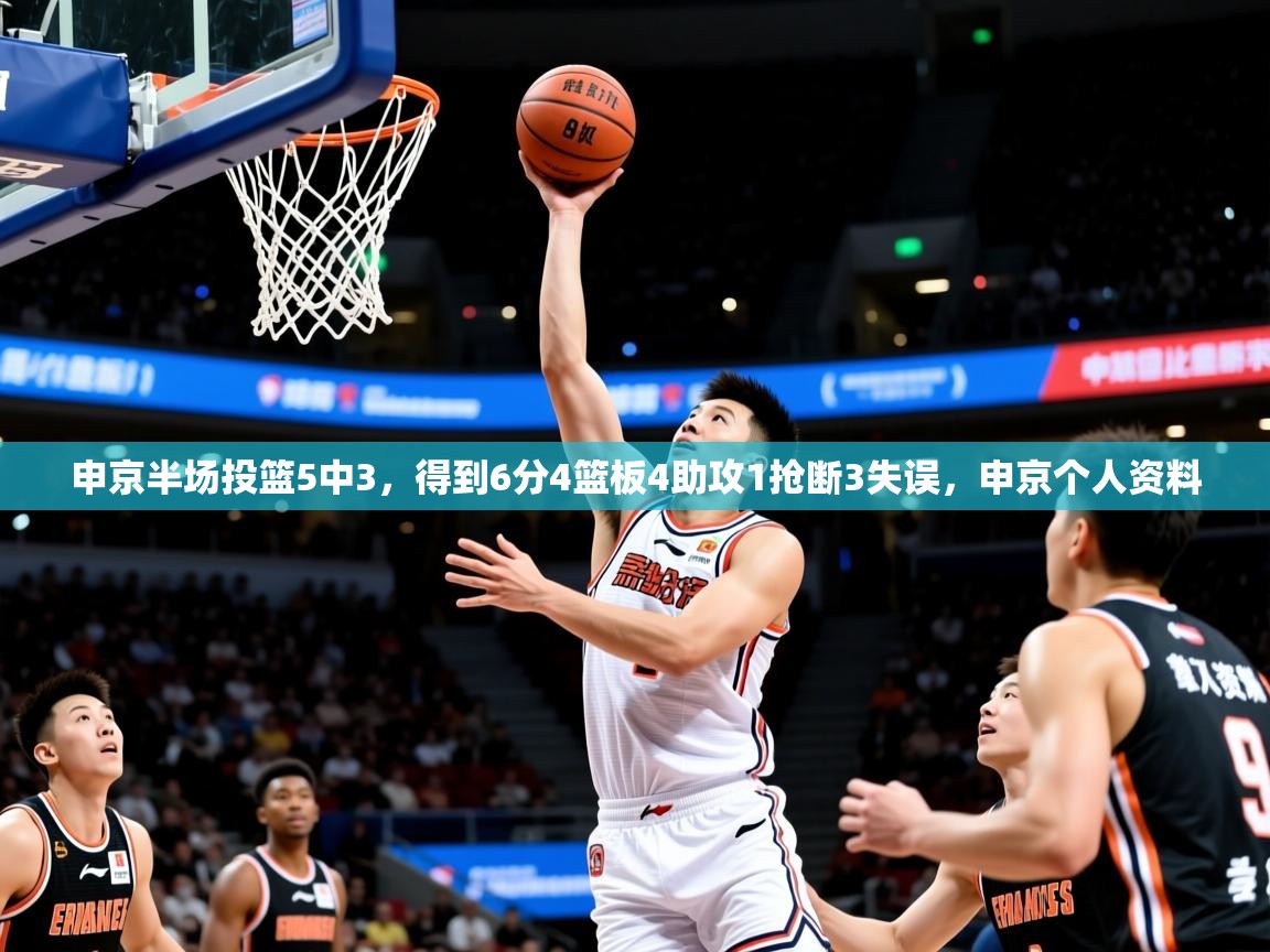 2025安博体育app申京半场投篮5中3，得到6分4篮板4助攻1抢断3失误，申京个人资料  第2张